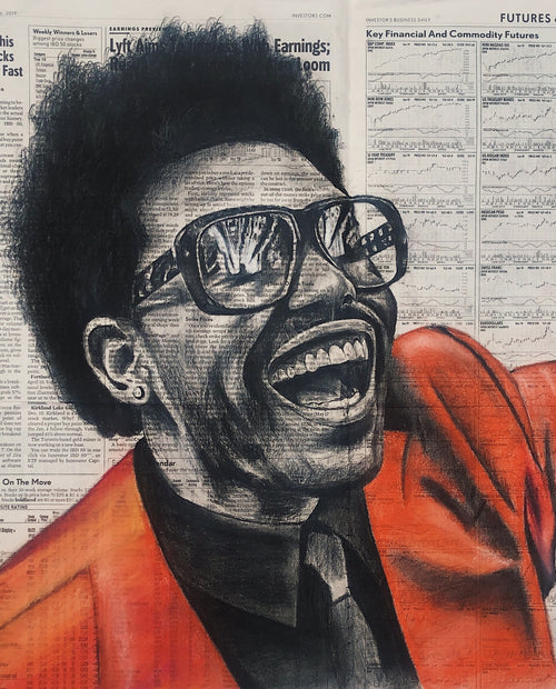 "Blinding Lights" Print