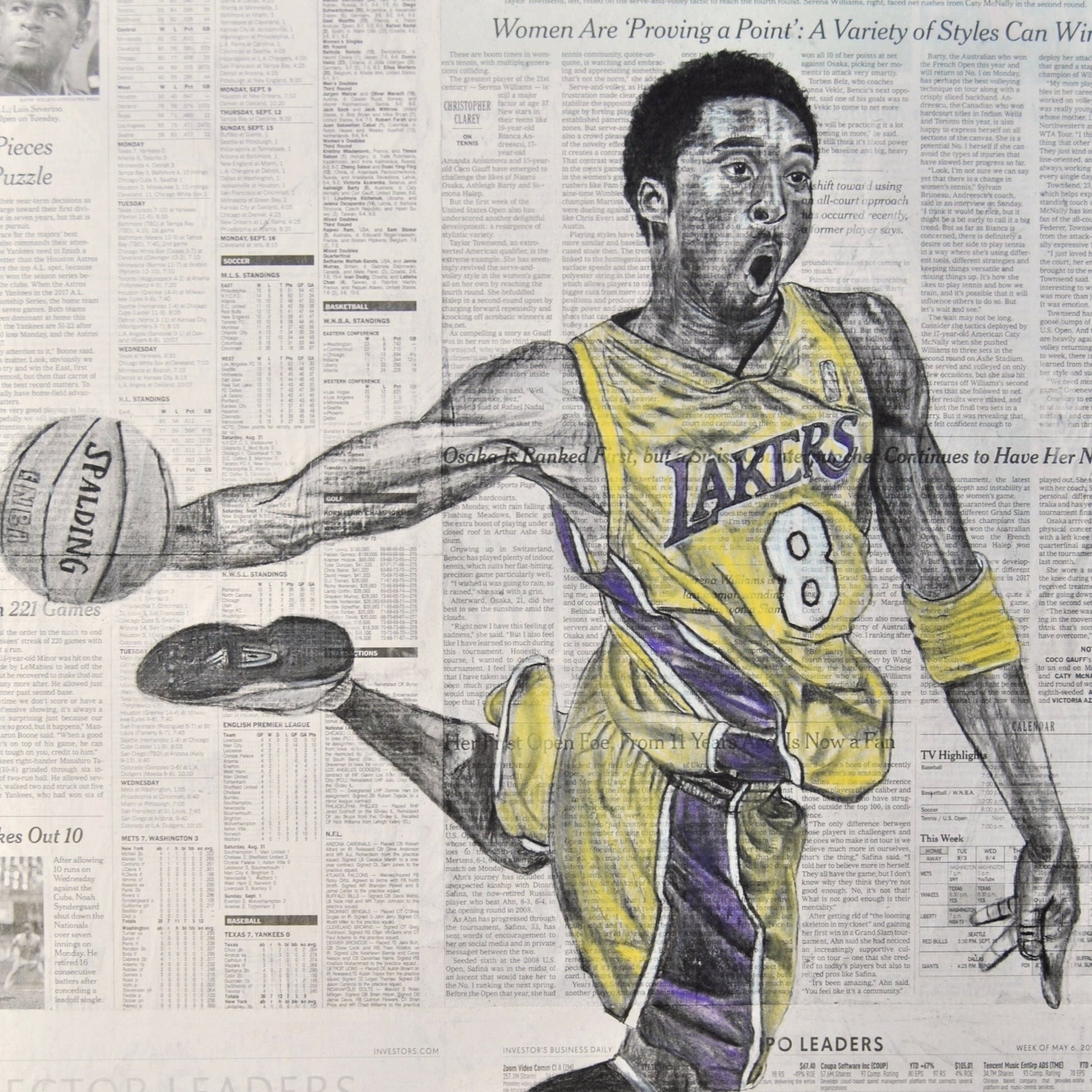 "Kobe" Print