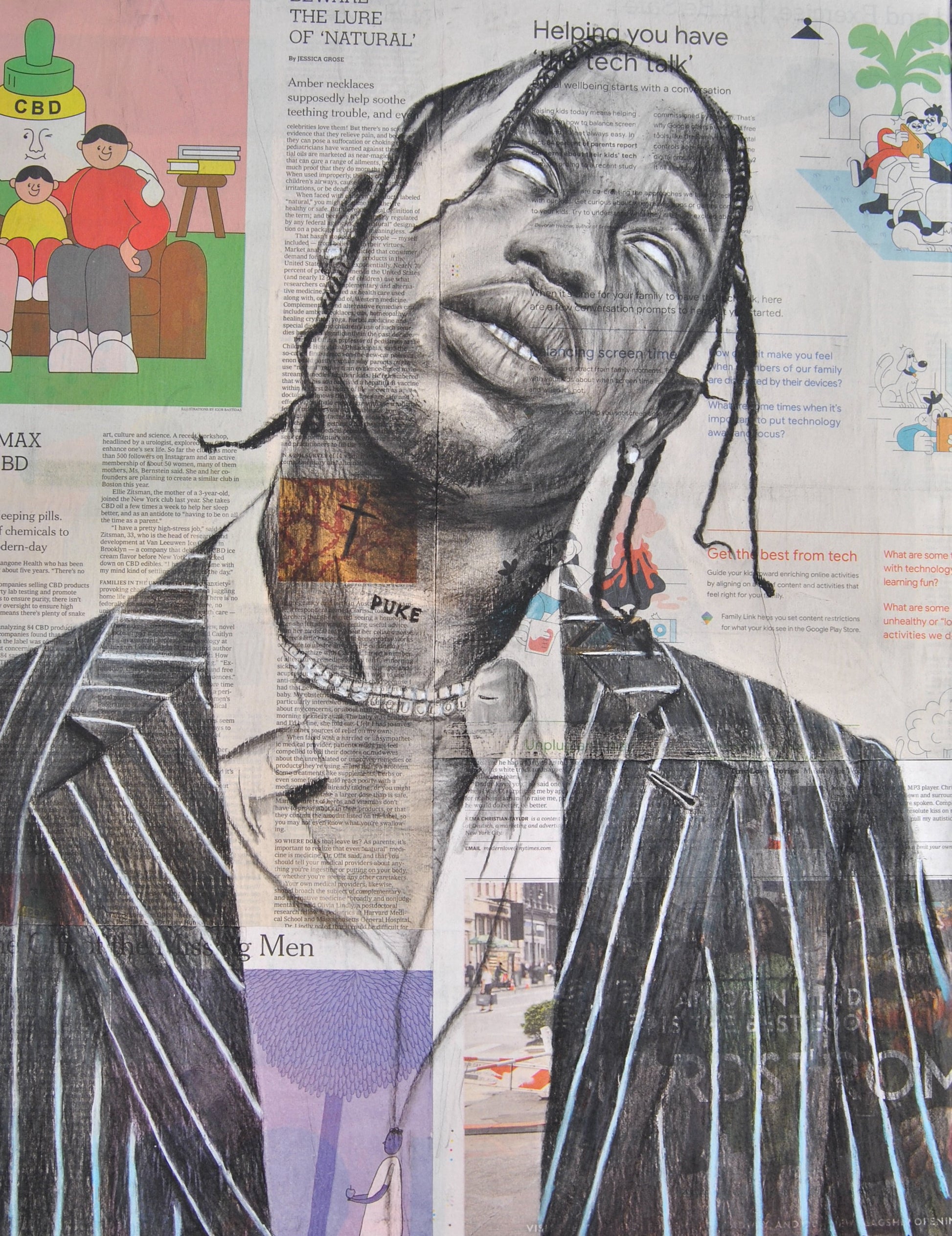 "Travis Scott" Print