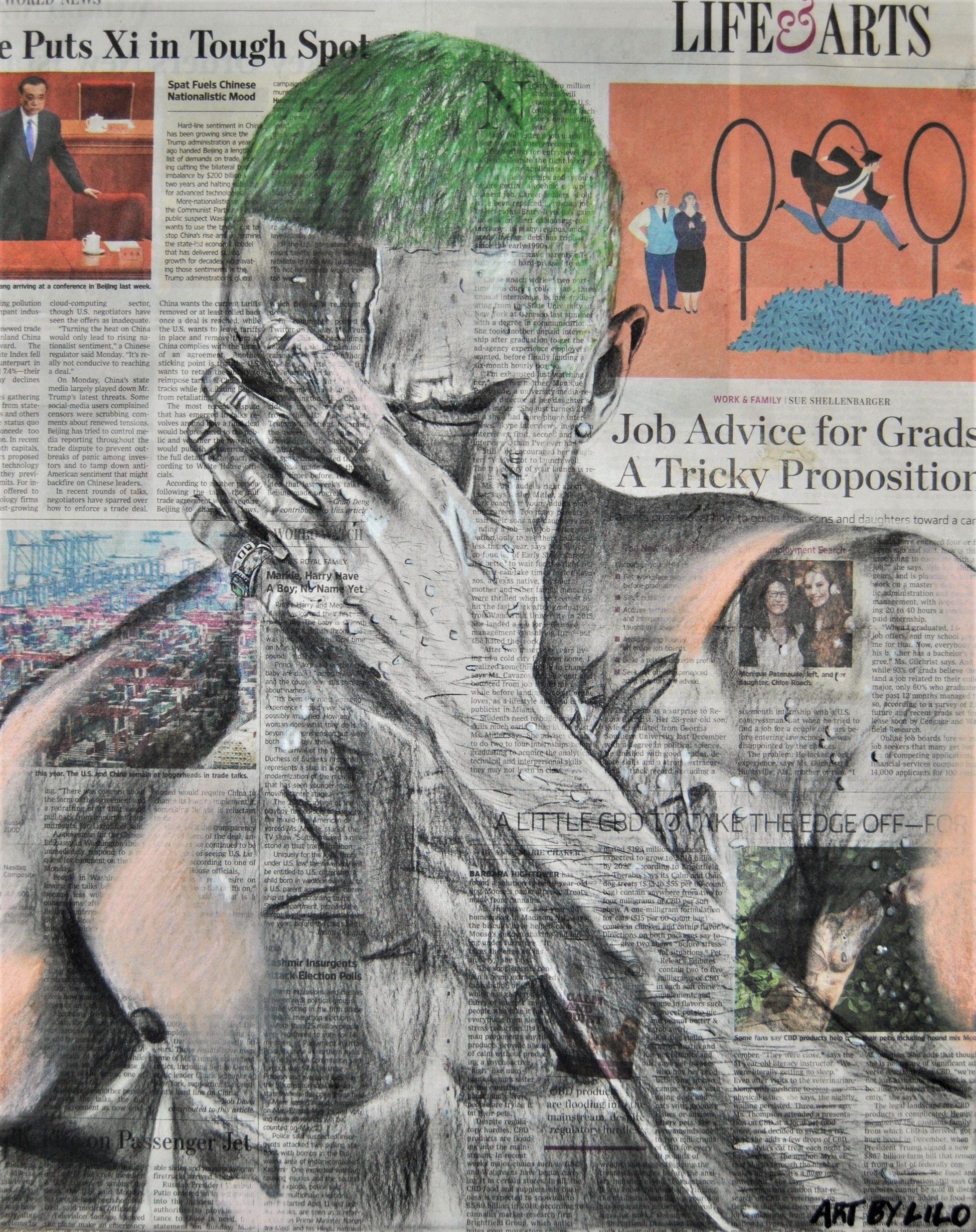 Blonde (Frank Ocean) -  Print